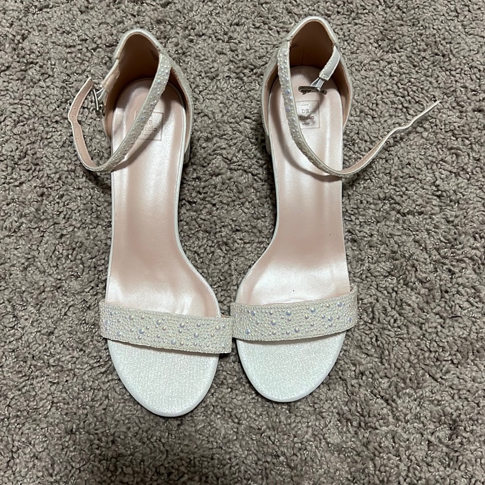 David’s Bridal wedding shoe